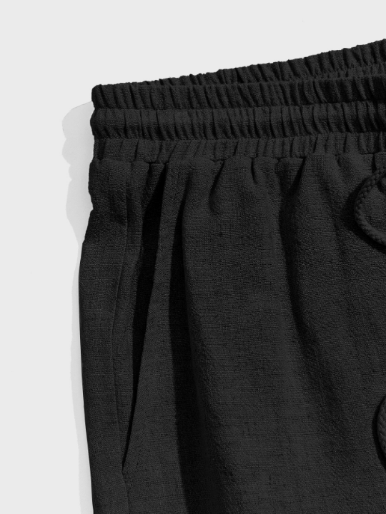 Manfinity Homme Loose Men's Drawstring Waist Shorts - Lolli World Marketplace