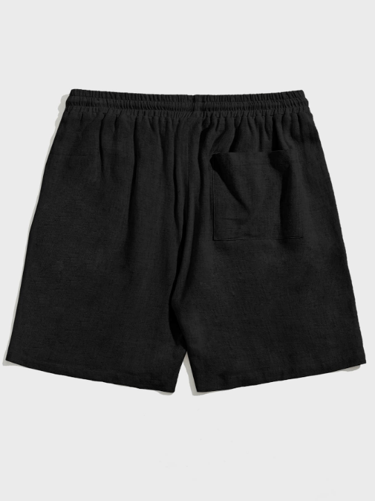 Manfinity Homme Loose Men's Drawstring Waist Shorts - Lolli World Marketplace