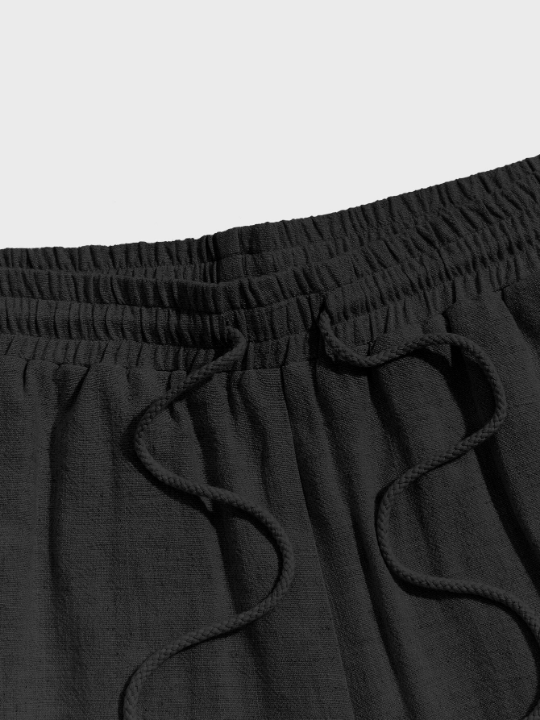 Manfinity Homme Loose Men's Drawstring Waist Shorts - Lolli World Marketplace