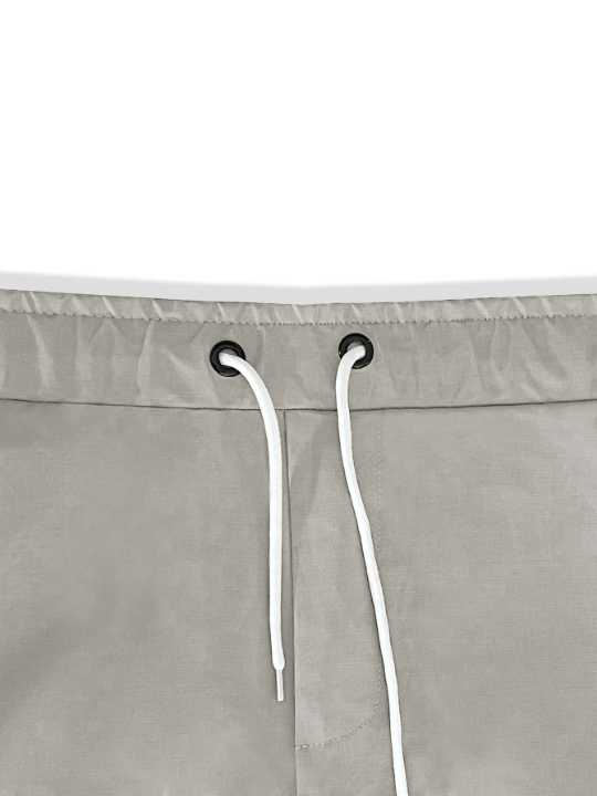 Manfinity Homme Men Flap Pocket Drawstring Waist Cargo Pants - Lolli World Marketplace