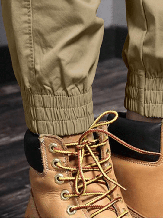 Manfinity Homme Men Flap Pocket Side Cargo Pants - Lolli World Marketplace