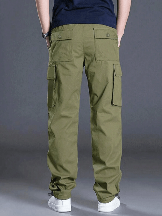 Manfinity Homme Men Flap Pocket Side Cargo Pants - Lolli World Marketplace