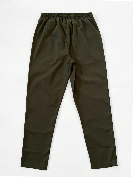 Manfinity Homme Men Slant Pocket Drawstring Waist Pants - Lolli World Marketplace