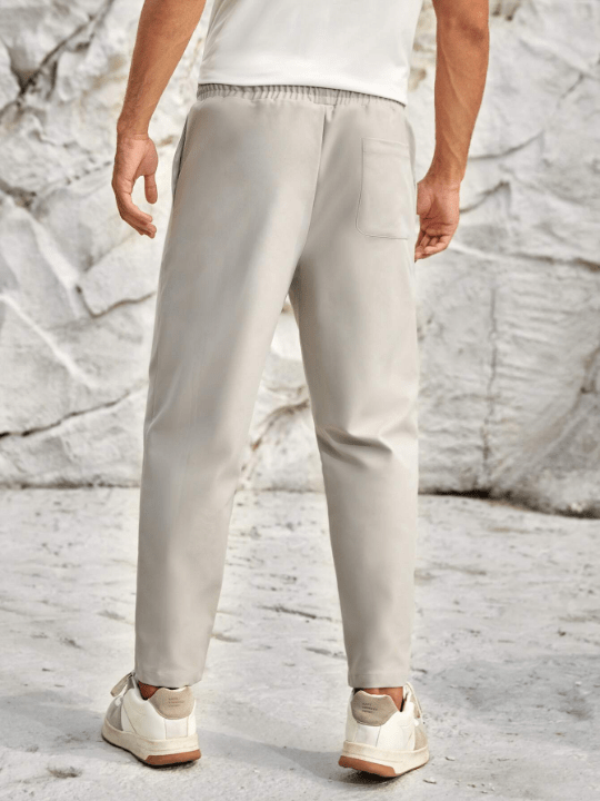 Manfinity Homme Men Slant Pocket Seam Front Pants - Lolli World Marketplace