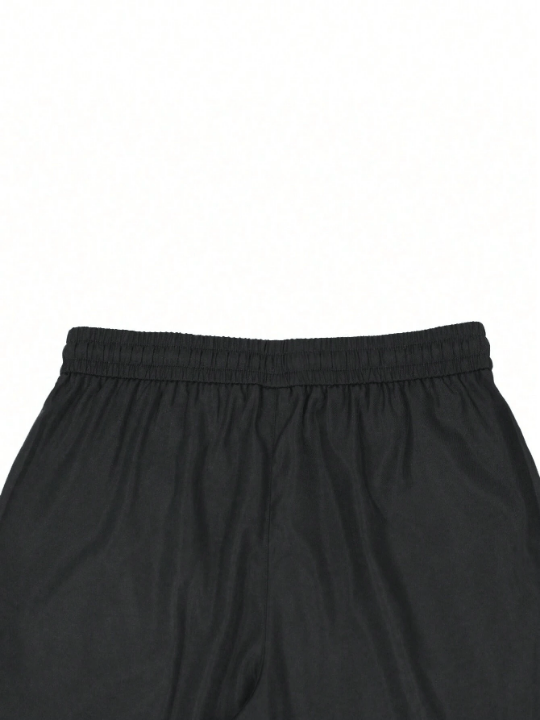 Manfinity Homme Men Solid Drawstring Waist Pants - Lolli World Marketplace