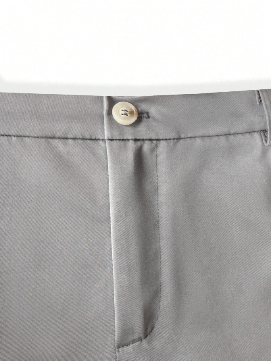 Manfinity Homme Men's Bermuda Shorts In Solid Color With Pockets - Lolli World Marketplace