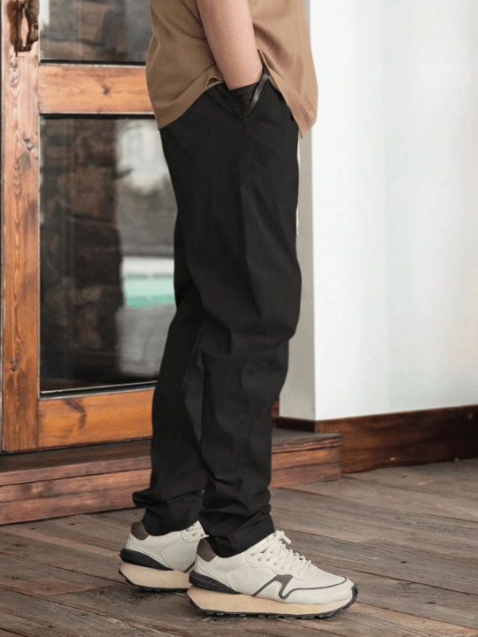 Manfinity Homme Men's Drawstring Waist Jogger Pants With Pockets - Lolli World Marketplace