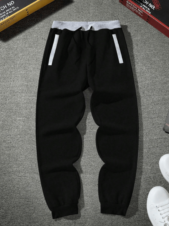 Manfinity Homme Men's Elastic Cuff Jogger Sweatpants - Lolli World Marketplace