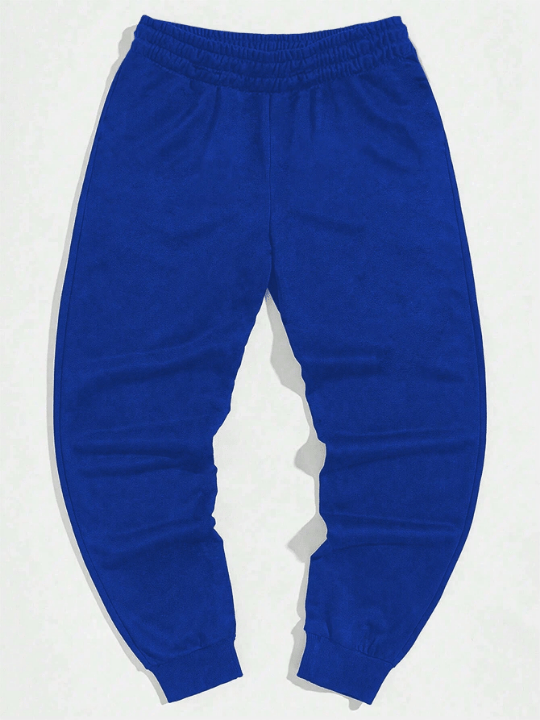Manfinity Homme Men's Letter Print Drawstring Waist Sweatpants - Lolli World Marketplace