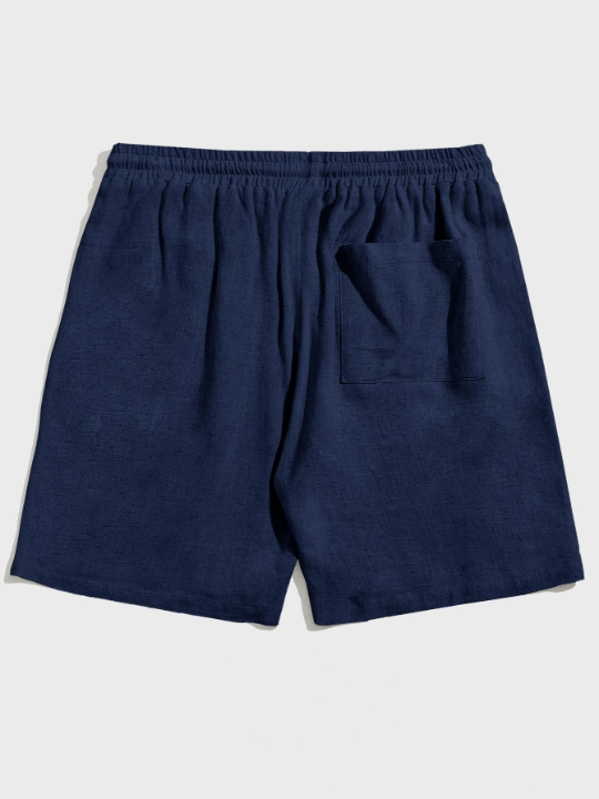 Manfinity Homme Men's Loose Drawstring Waist Shorts - Lolli World Marketplace