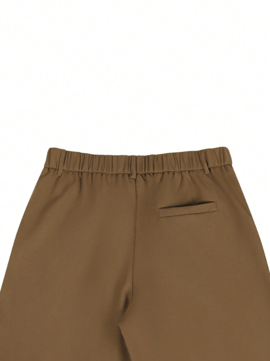Manfinity Homme Men's Solid Color Pocket Shorts - Lolli World Marketplace