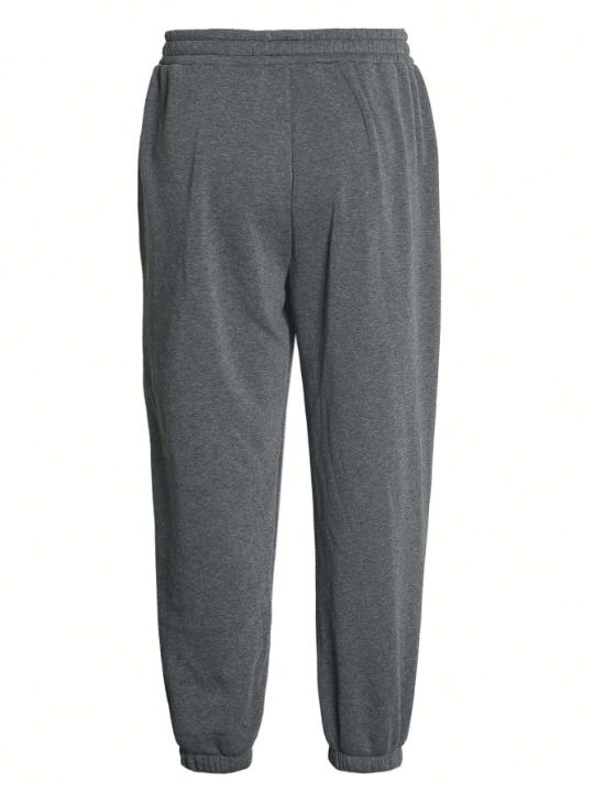 Manfinity Hypemode Loose Fit Men's Solid Color Slant Pocket Sweatpants - Lolli World Marketplace