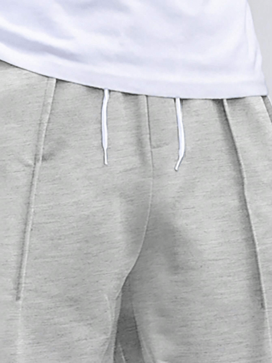 Manfinity Hypemode Men Drawstring Waist Slant Pocket Sweatpants - Lolli World Marketplace