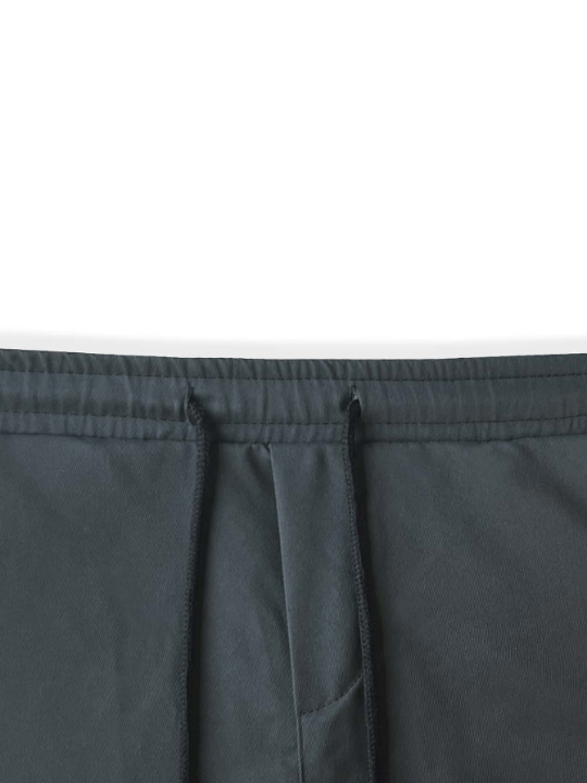 Manfinity Hypemode Men Flap Pocket Drawstring Waist Pants - Lolli World Marketplace