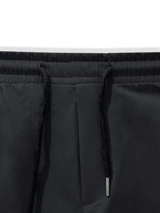 Manfinity Hypemode Men Flap Pocket Drawstring Waist Pants - Lolli World Marketplace