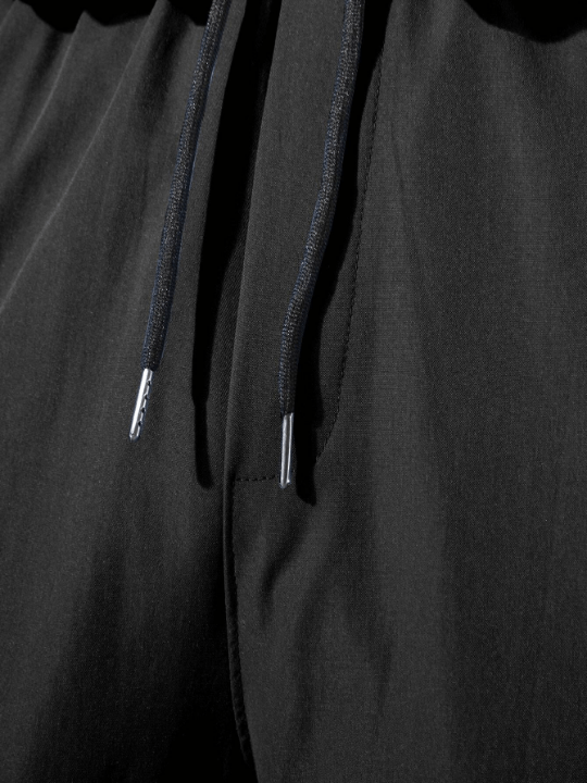 Manfinity Hypemode Men Flap Pocket Side Drawstring Waist Pants - Lolli World Marketplace