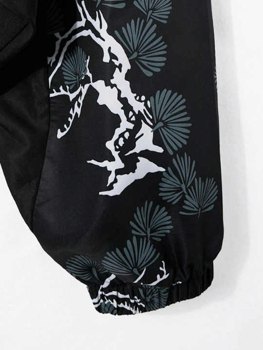 Manfinity Hypemode Men'S Botanical Print Joggers - Lolli World Marketplace