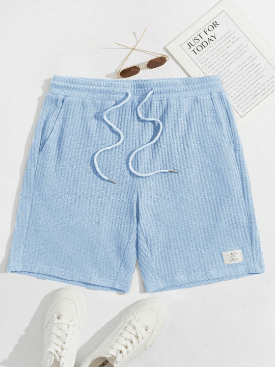 Manfinity Hypemode Men's Drawstring Knit Casual Shorts - Lolli World Marketplace