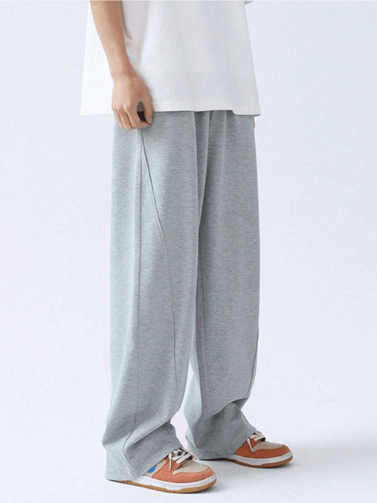 Manfinity Hypemode Men's Loose Drawstring Waist Sweatpants With Slant Pockets - Lolli World Marketplace