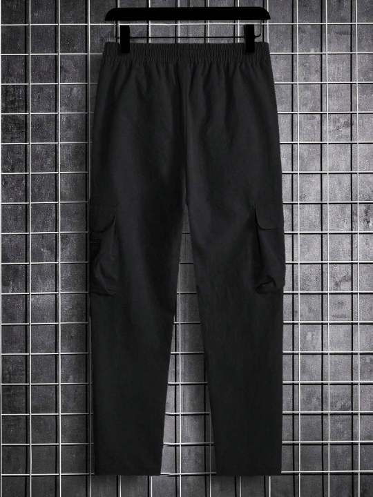 Manfinity LEGND Men's Loose - Fit Solid Color Cargo Pants - Lolli World Marketplace