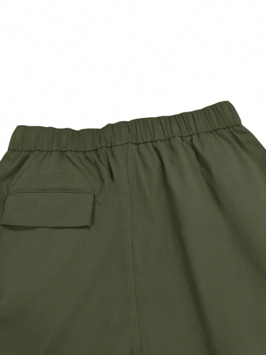 Manfinity Loose Fit Men's Cargo Shorts With Flap Pockets On The Side - Lolli World Marketplace