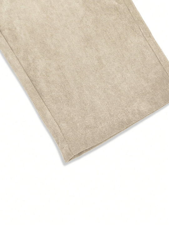 Manfinity Loose Fit Men's Corduroy Pants With Slant Pockets - Lolli World Marketplace