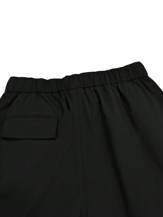 Manfinity Loose Fit Men's Flap Pocket Side Cargo Shorts - Lolli World Marketplace