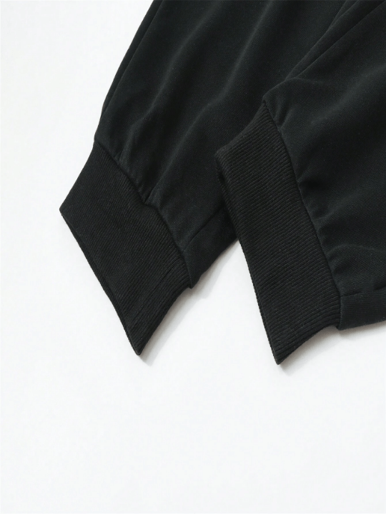 Manfinity Men Solid Drawstring Waist Sweatpants - Lolli World Marketplace