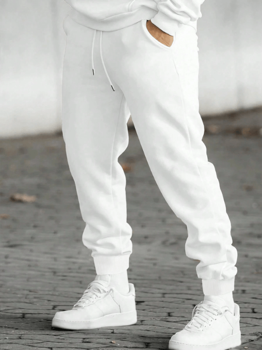Manfinity Men's Elastic Waist Drawstring Jogger Pants - Lolli World Marketplace