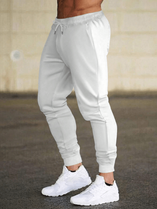 Manfinity Men's Elastic Waist Drawstring Jogger Pants - Lolli World Marketplace