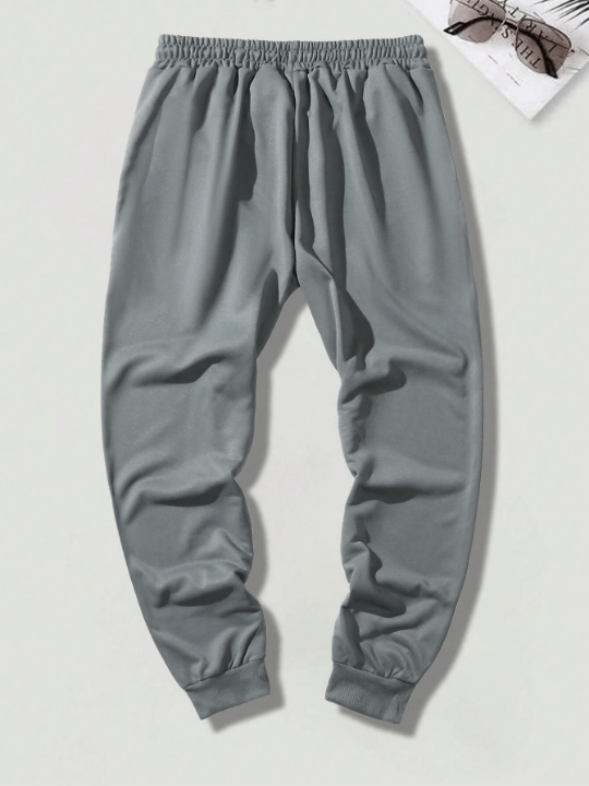Manfinity Men's Elastic Waist Joggers With Drawstring - Lolli World Marketplace