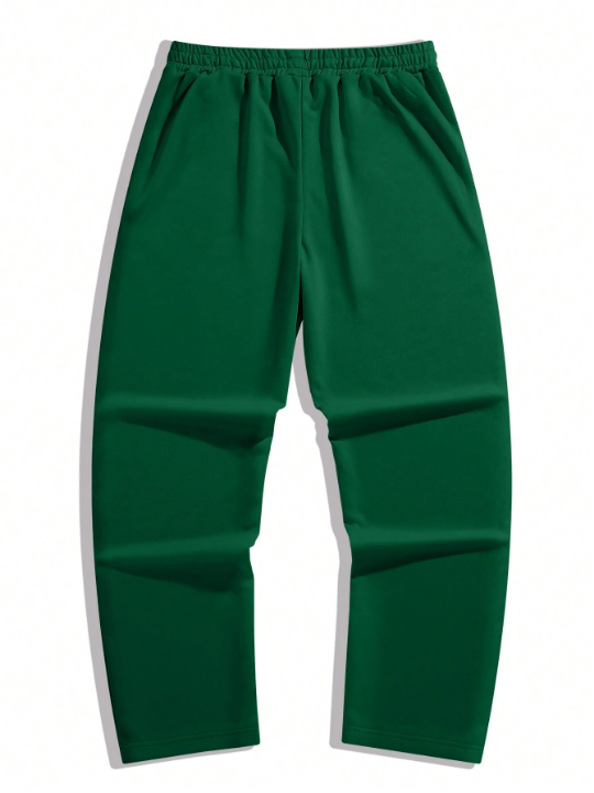 Manfinity Men's Letter & Spider Web Printed Drawstring Waist Jogger Pants - Lolli World Marketplace