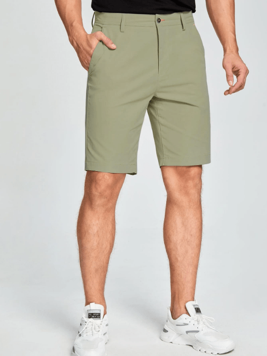 Manfinity Mode Men Zipper Fly Pocket Shorts - Lolli World Marketplace