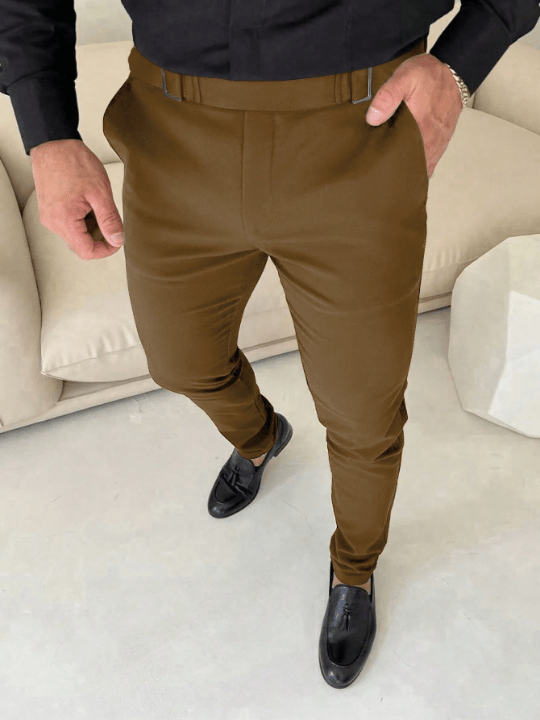 Manfinity Mode Men's Solid Color Pants - Lolli World Marketplace