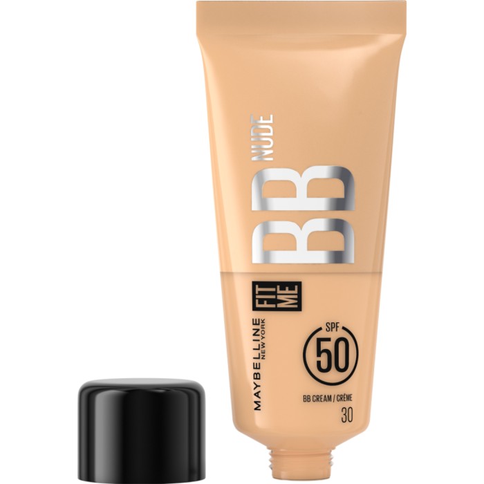 Maybelline New York Fit Me Nude BB Cream SPF50 shade 30, 30 ml
