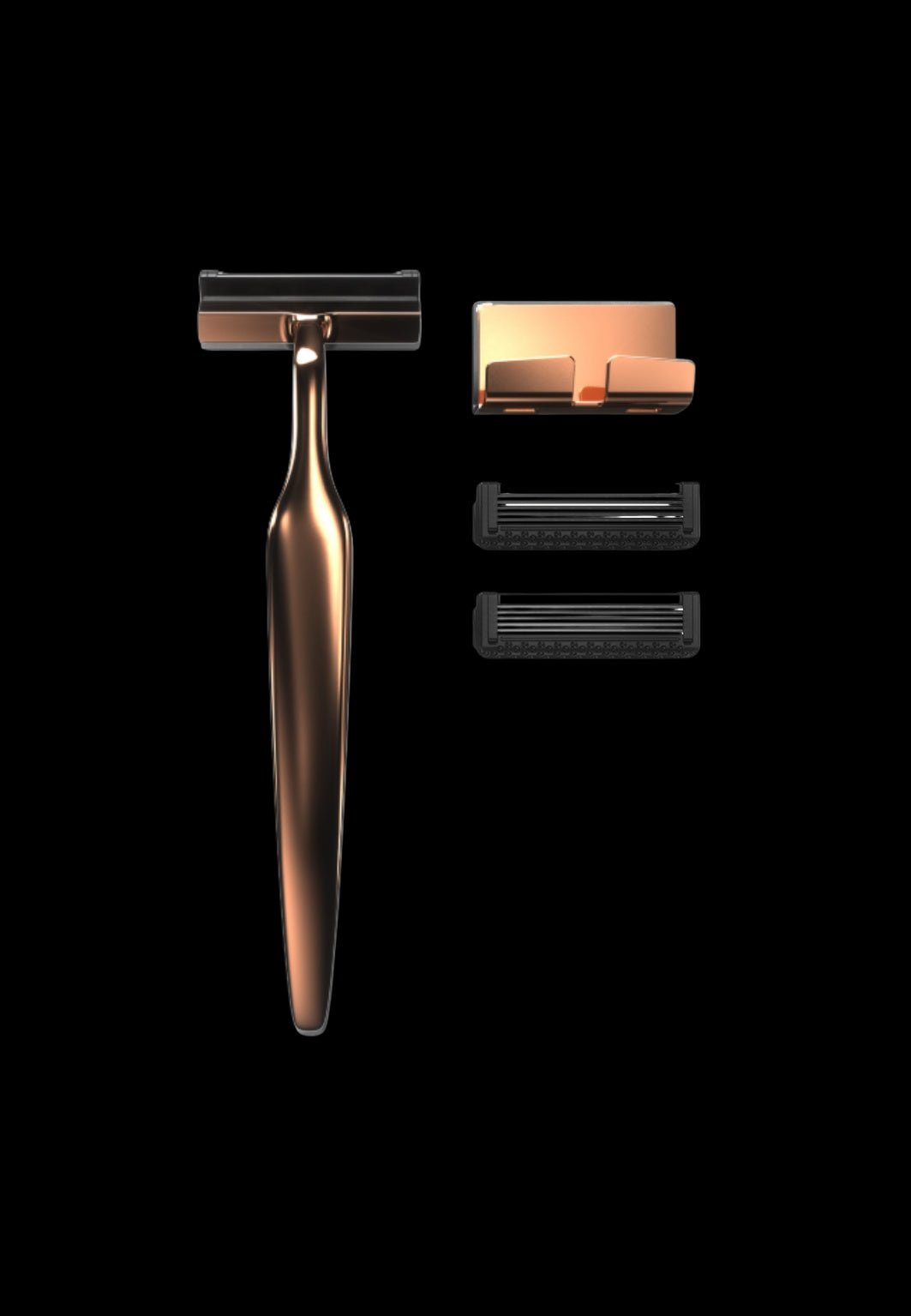 MELLE Bronze Razor Kit