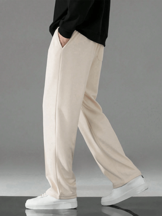 Men Drawstring Waist Seam Detail Pants - Lolli World Marketplace
