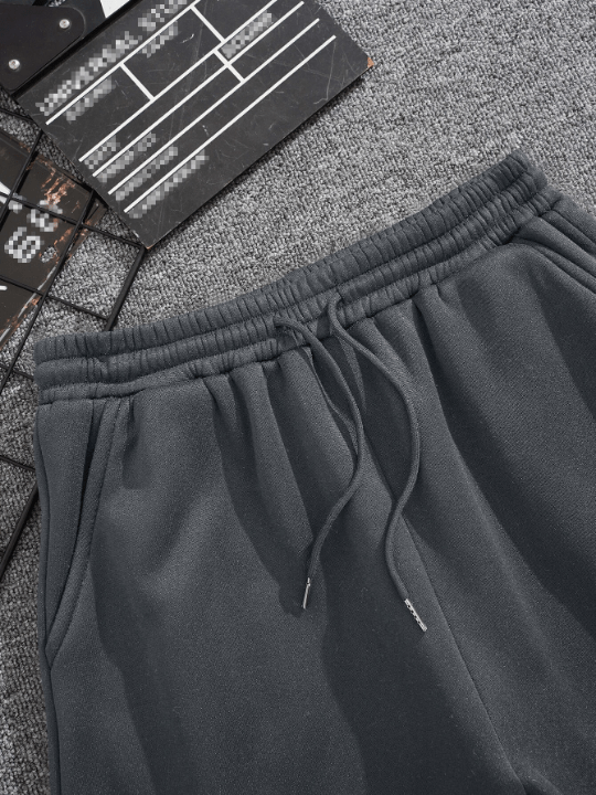 Men Drawstring Waist Slant Pocket Shorts - Lolli World Marketplace