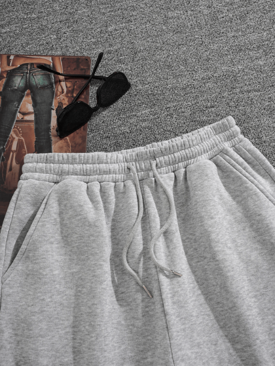 Men Drawstring Waist Track Shorts - Lolli World Marketplace