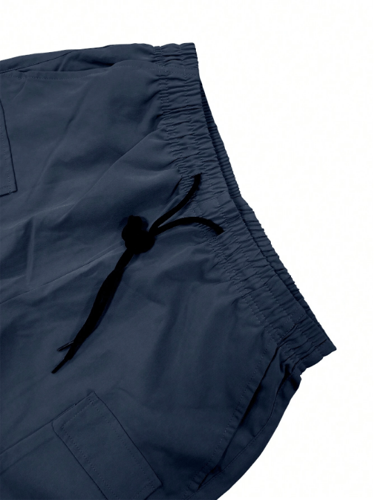 Men Flap Pocket Side Cargo Pants - Lolli World Marketplace