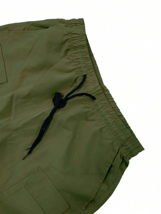 Men Flap Pocket Side Cargo Pants - Lolli World Marketplace