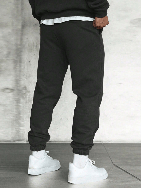 Men Slant Pocket Drawstring Waist Sweatpants - Lolli World Marketplace