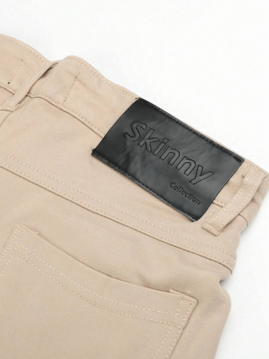 Men Solid Slant Pocket Skinny Pants - Lolli World Marketplace