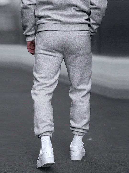Men Solid Slant Pocket Sweatpants - Lolli World Marketplace
