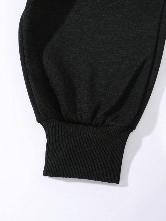 Men's Drawstring Elastic Waist And Cuffed Pants - Lolli World Marketplace
