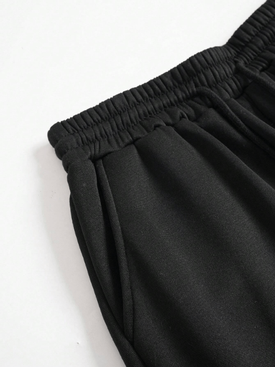 Men's Drawstring Elastic Waist Slanted Pocket Shorts - Lolli World Marketplace