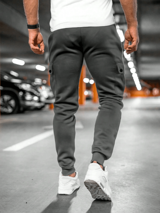 Men's Flip Cover Pocket Jogger Pants - Lolli World Marketplace