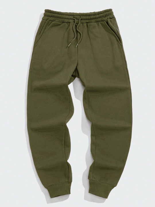 Men's Solid Color Drawstring Jogger Pants - Lolli World Marketplace