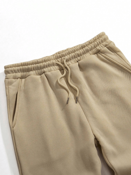 Men's Solid Color Drawstring Waist Sweatpants - Lolli World Marketplace