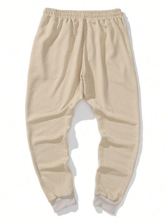 Men's Solid Color Drawstring Waist Sweatpants - Lolli World Marketplace